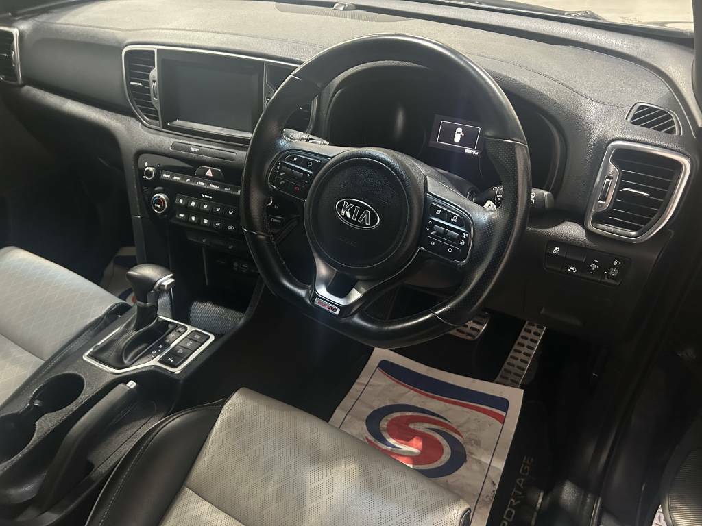 Kia Sportage Estate 2.0 Crdi Gt-line Silver #3