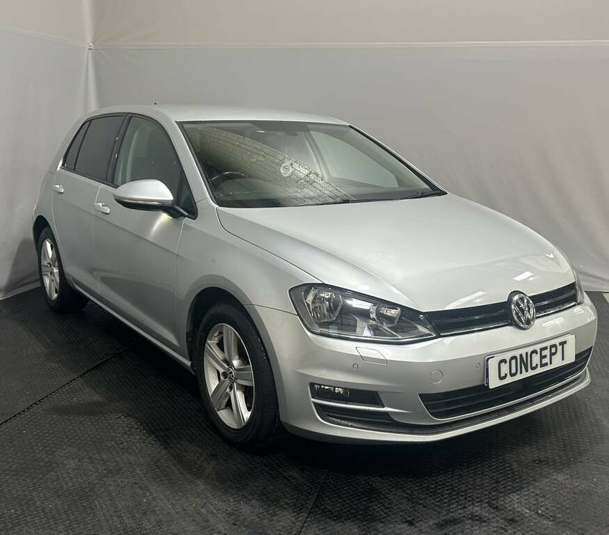 Volkswagen Golf Hatchback 1.6 Tdi 110 Match Edition Silver #2