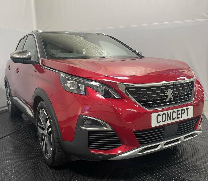 Peugeot 3008 Estate 2.0 Bluehdi 180 Gt  Red #2