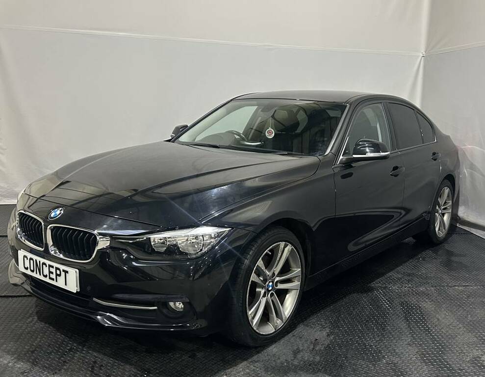 BMW 3 Series Saloon 320D Sport Black