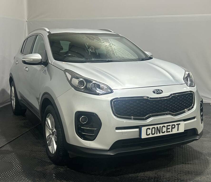 Kia Sportage Estate 1.7 Crdi Isg 2 Silver #2
