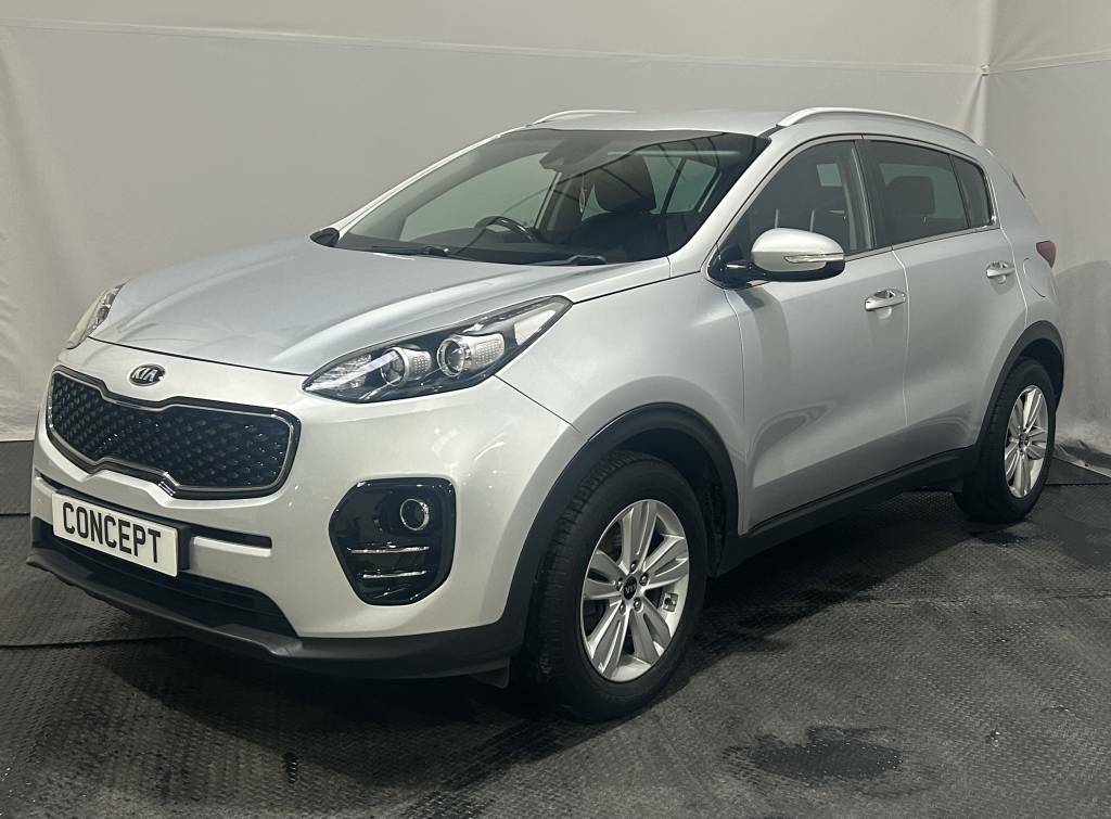 Kia Sportage Estate 1.7 Crdi Isg 2 Silver