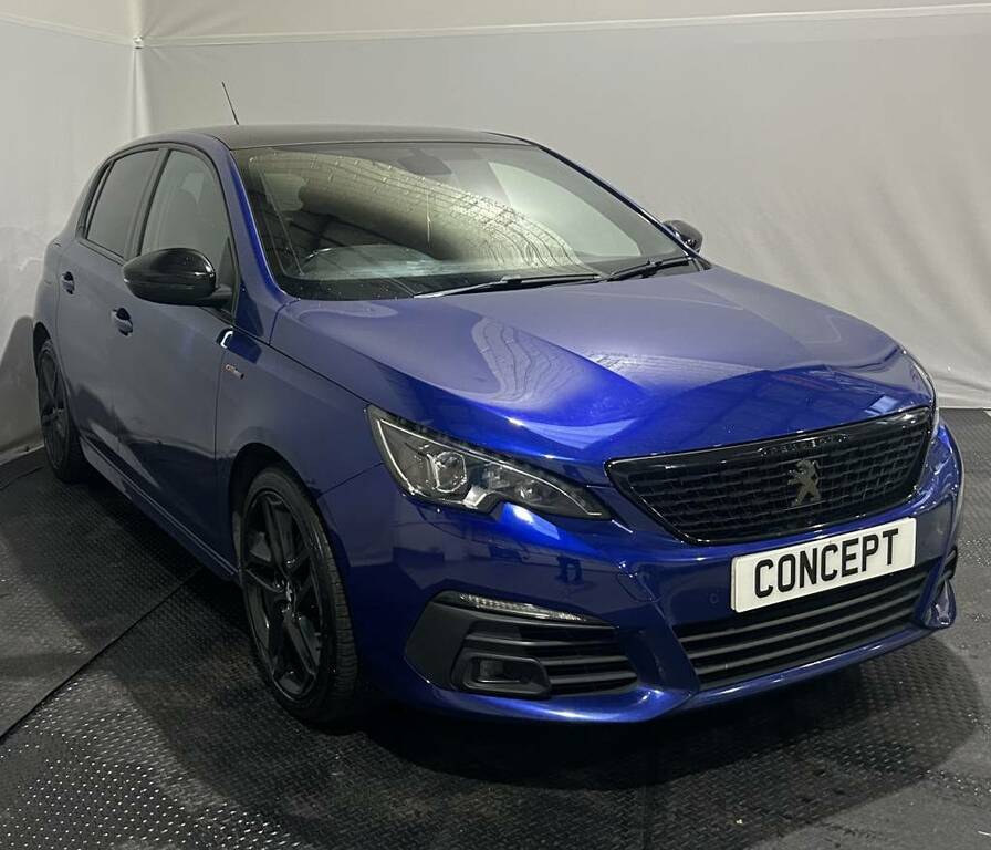 Peugeot 308 Hatchback 1.5 Bluehdi 130 Gt Line Blue #2