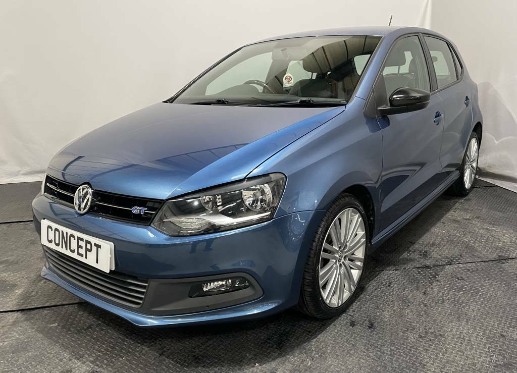 Volkswagen Polo Hatchback 1.4 Tsi Act Bluegt Blue