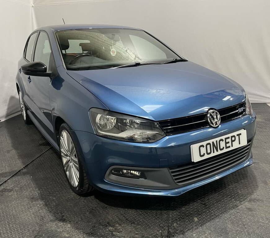 Volkswagen Polo Hatchback 1.4 Tsi Act Bluegt Blue #2
