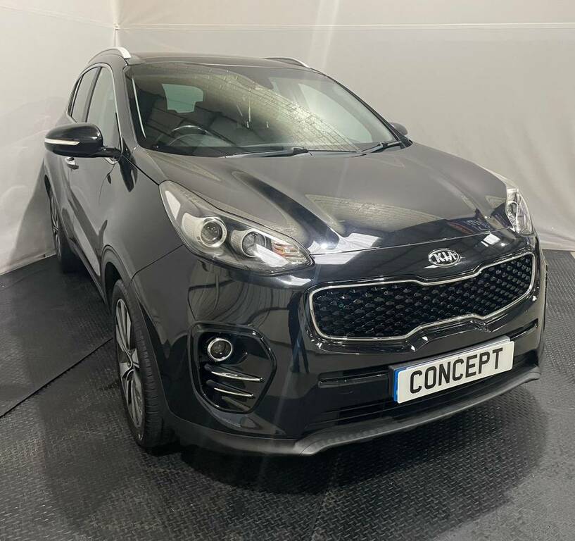 Kia Sportage Estate 1.7 Crdi Isg 3 Black #2
