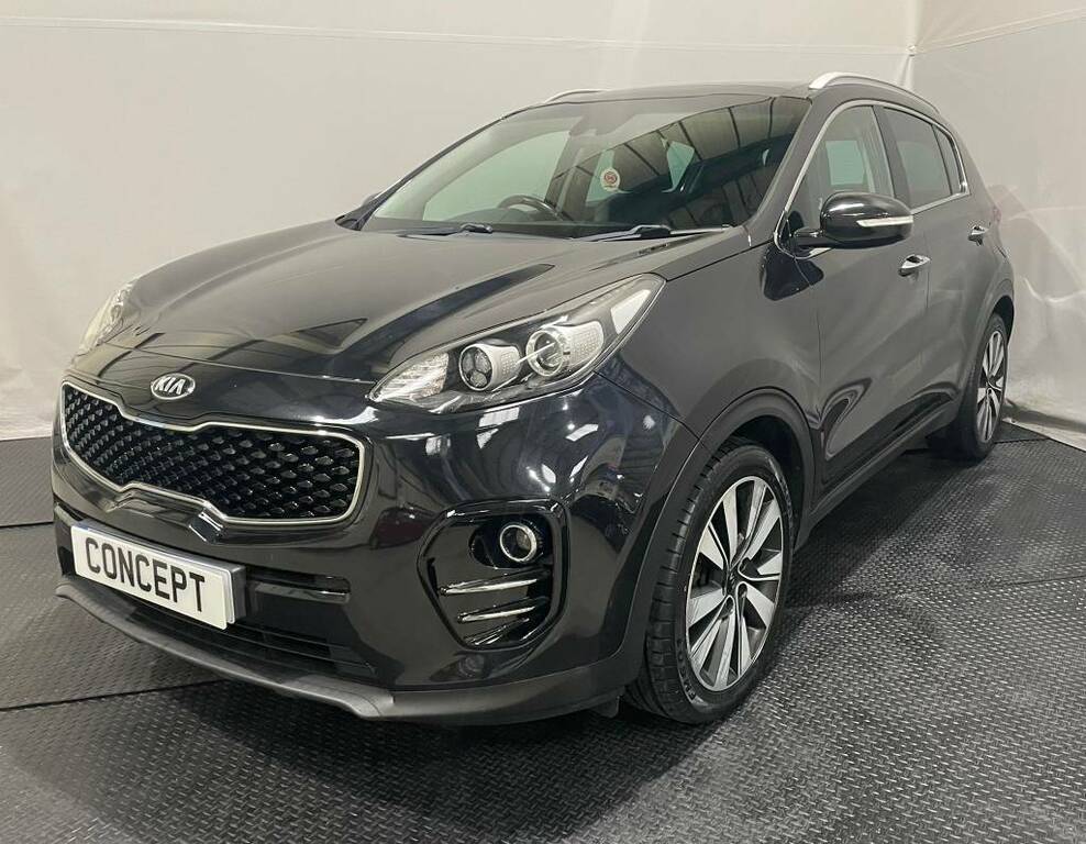 Kia Sportage Estate 1.7 Crdi Isg 3 Black