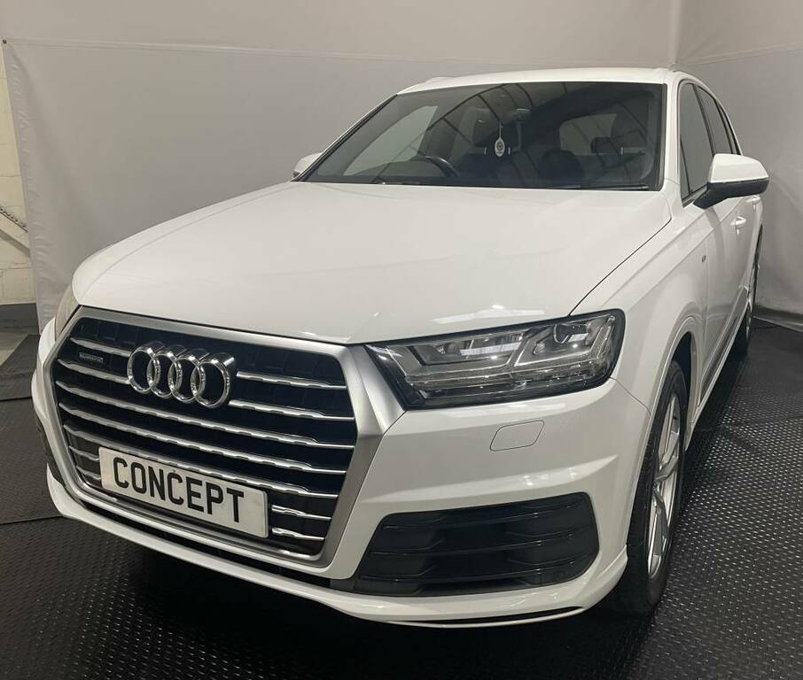 Audi Q7 Estate 3.0 Tdi 218 Quattro S Line White