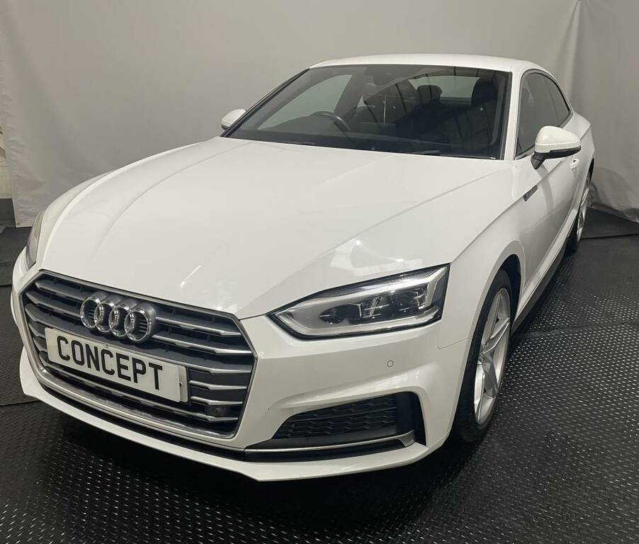 Audi A5 Coupe 2.0 Tdi Ultra S Line White