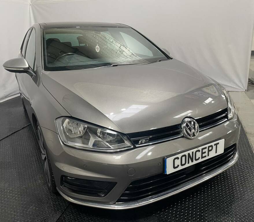 Volkswagen Golf Hatchback 2.0 Tdi R-line Edition Grey #2