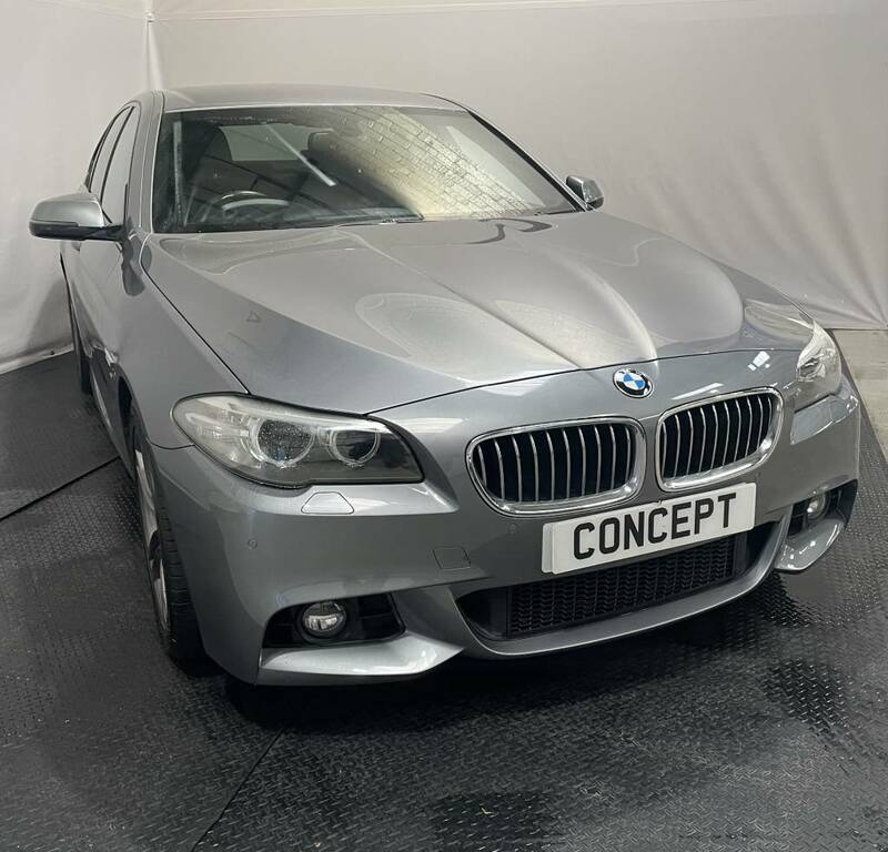BMW 5 Series Saloon 520D 190 M Sport Grey #2