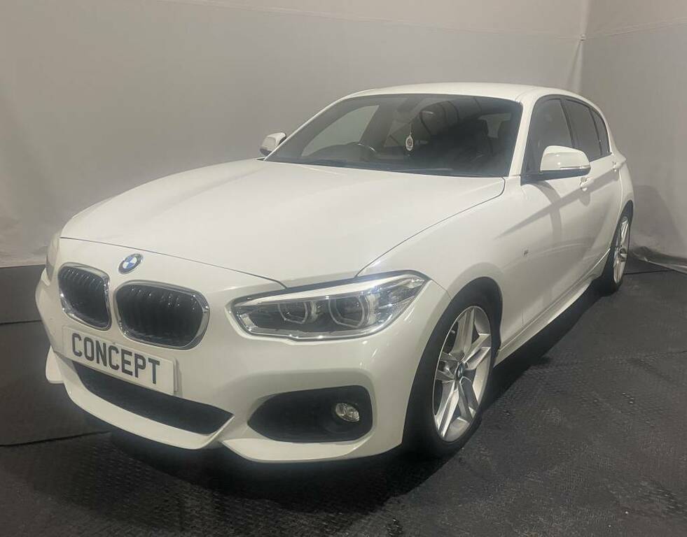 BMW 1 Series Hatchback 118D M Sport White
