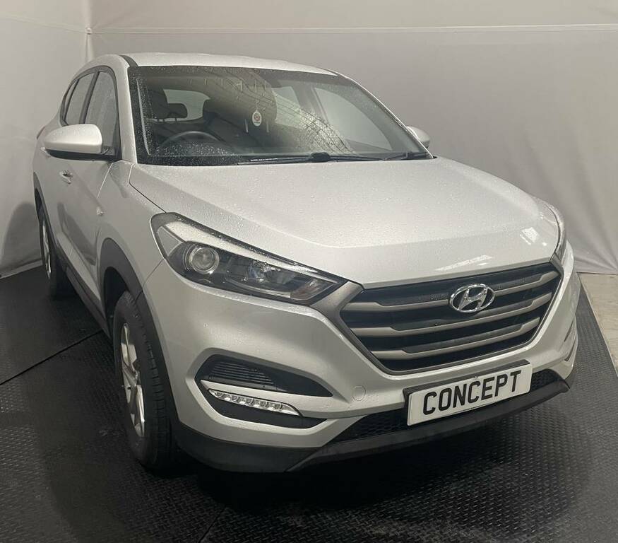 Hyundai Tucson Estate 1.7 Crdi Blue Drive S Silver #2
