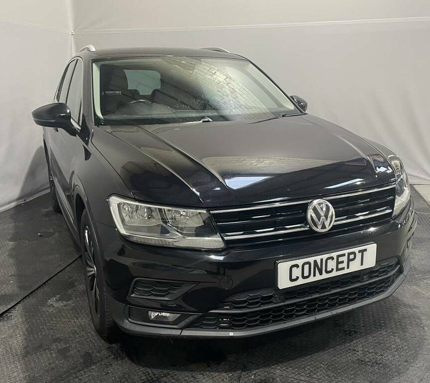 Volkswagen Tiguan Estate 2.0 Tdi 150 Se Nav  Black #2
