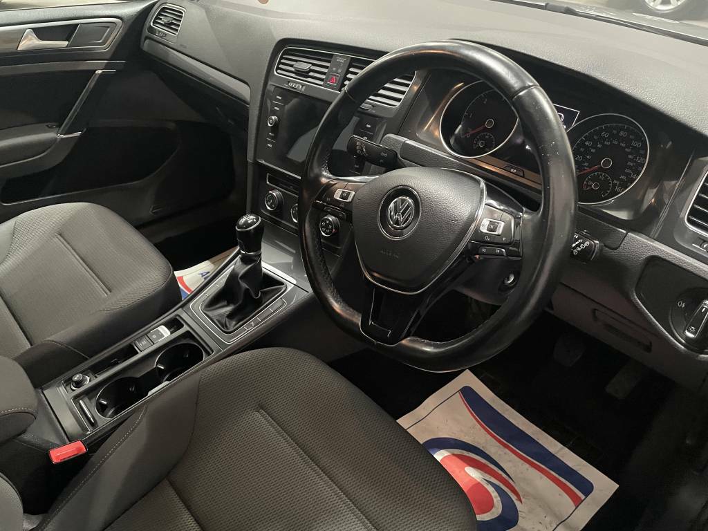 Volkswagen Golf Hatchback 1.6 Tdi Se Nav Silver #4