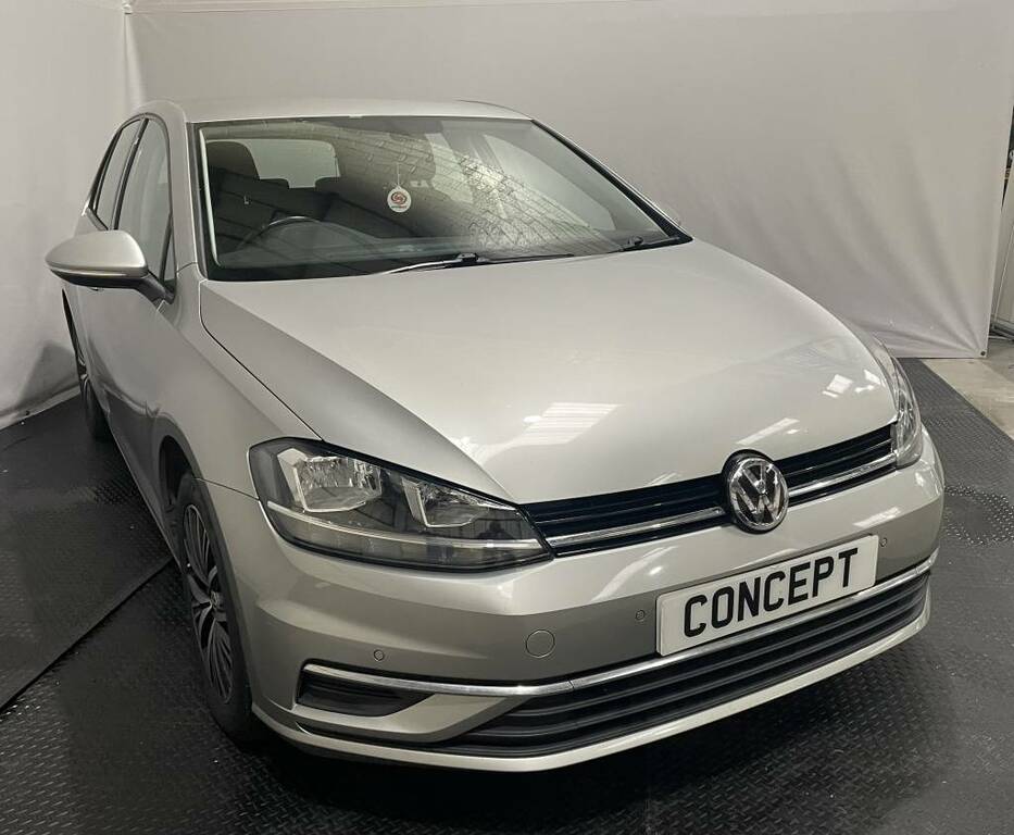 Volkswagen Golf Hatchback 1.6 Tdi Se Nav Silver #2