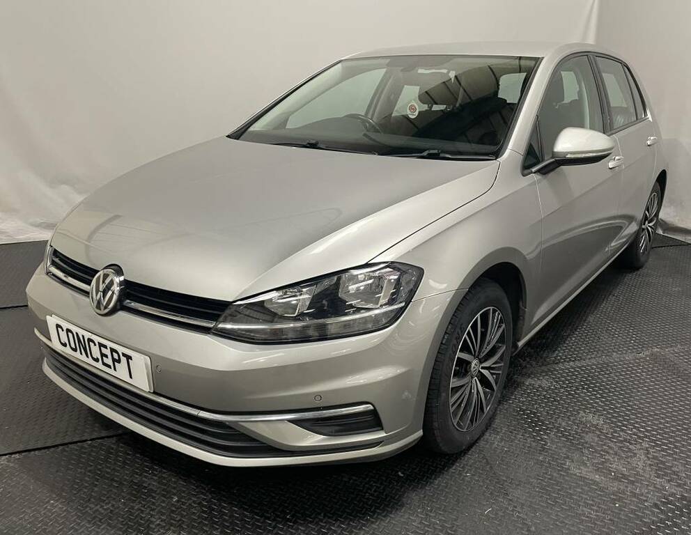 Volkswagen Golf Hatchback 1.6 Tdi Se Nav Silver