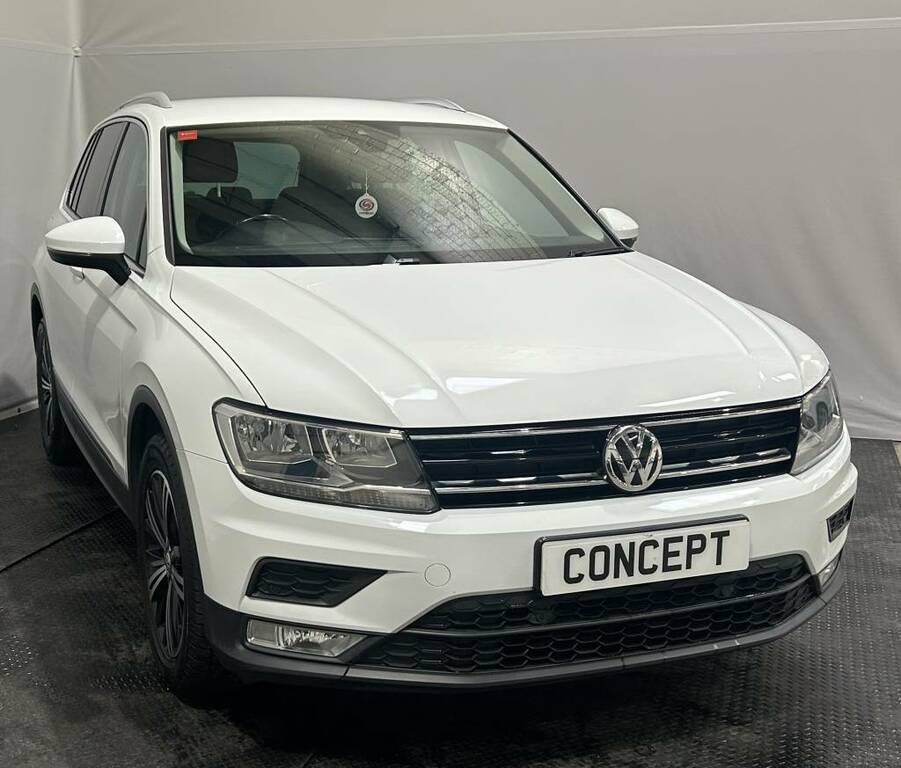 Volkswagen Tiguan Estate 2.0 Tdi 150 Se White #2