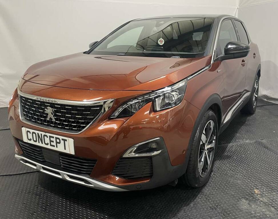 Peugeot 3008 Estate 1.6 Bluehdi 120 Gt Line Brown