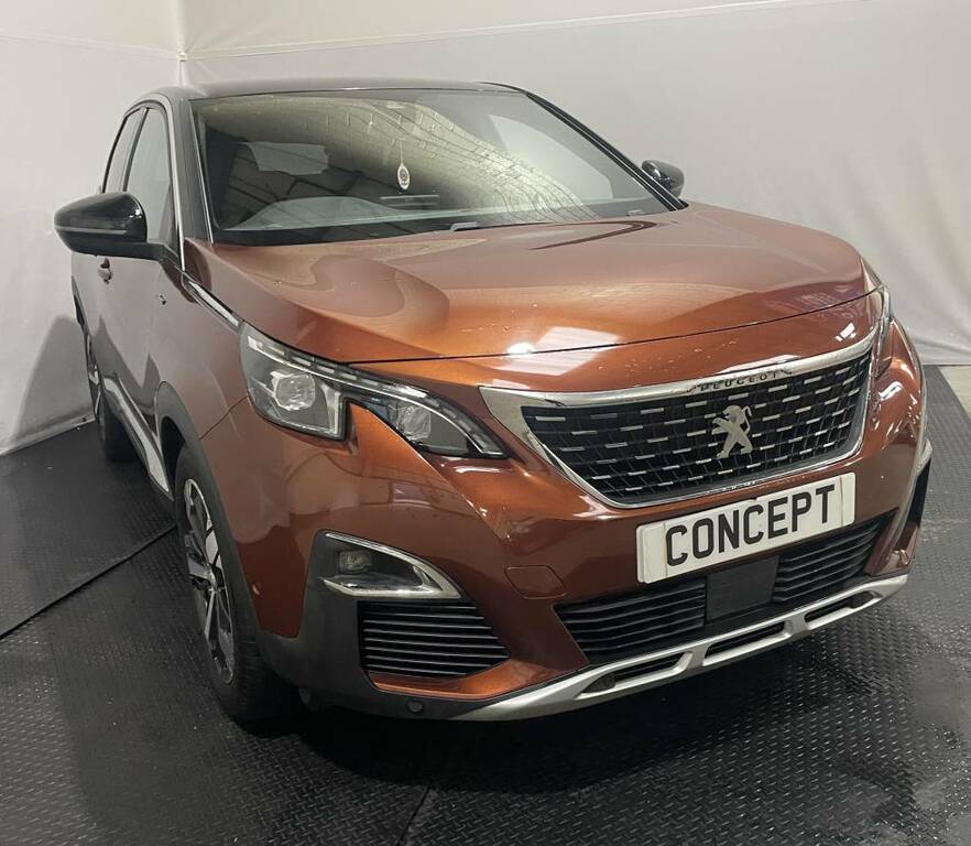 Peugeot 3008 Estate 1.6 Bluehdi 120 Gt Line Brown #2