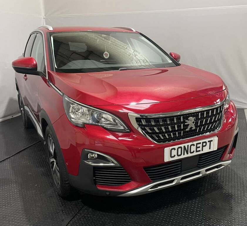 Peugeot 3008 Estate 1.5 Bluehdi Allure Red #2