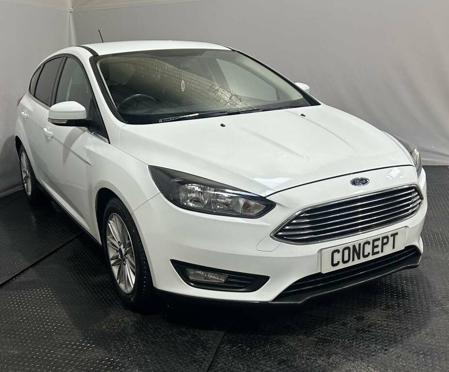 Ford Focus Hatchback 1.5 Tdci 120 Zetec Edition White #2