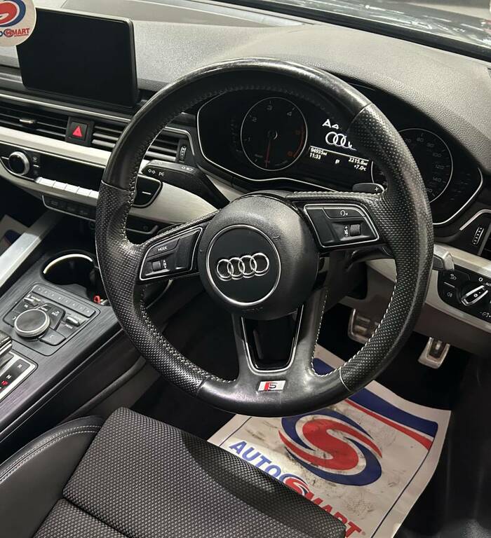 Audi A4 Saloon 2.0 Tdi 190 Quattro S Line Grey #3