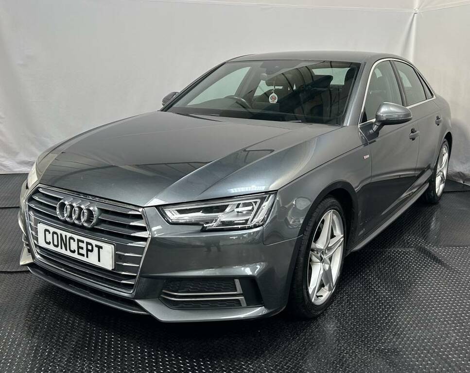 Audi A4 Saloon 2.0 Tdi 190 Quattro S Line Grey