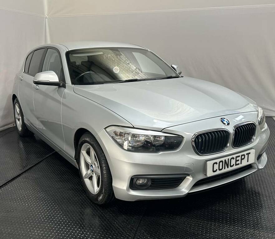 BMW 1 Series Hatchback 116D Efficientdynamics Plus Silver #2