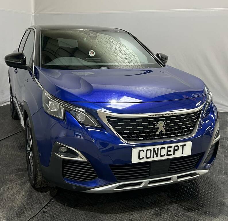 Peugeot 3008 Estate 1.6 Bluehdi 120 Gt Line Blue #2