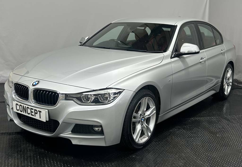 BMW 3 Series Saloon 320D M Sport Silver