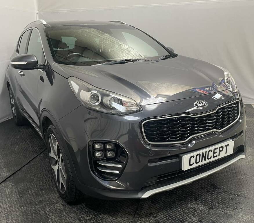 Kia Sportage Estate 1.7 Crdi Isg Gt-line Silver