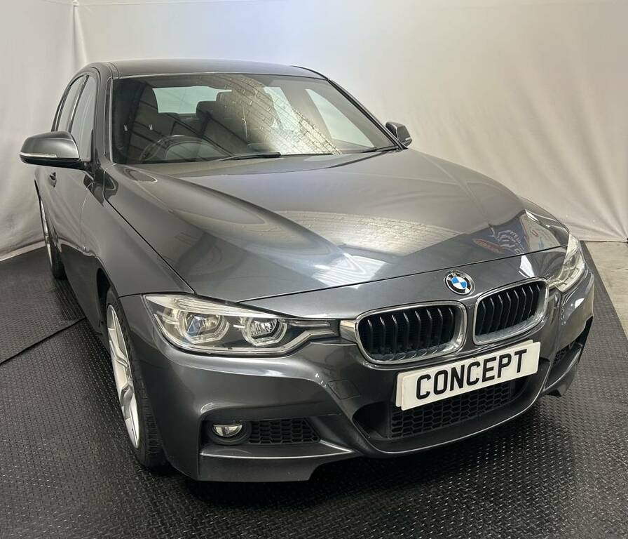 BMW 3 Series Saloon 320D M Sport Grey #2