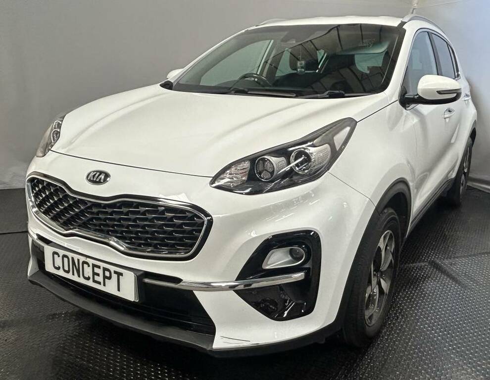 Kia Sportage Estate 1.6 Crdi Isg 2 White