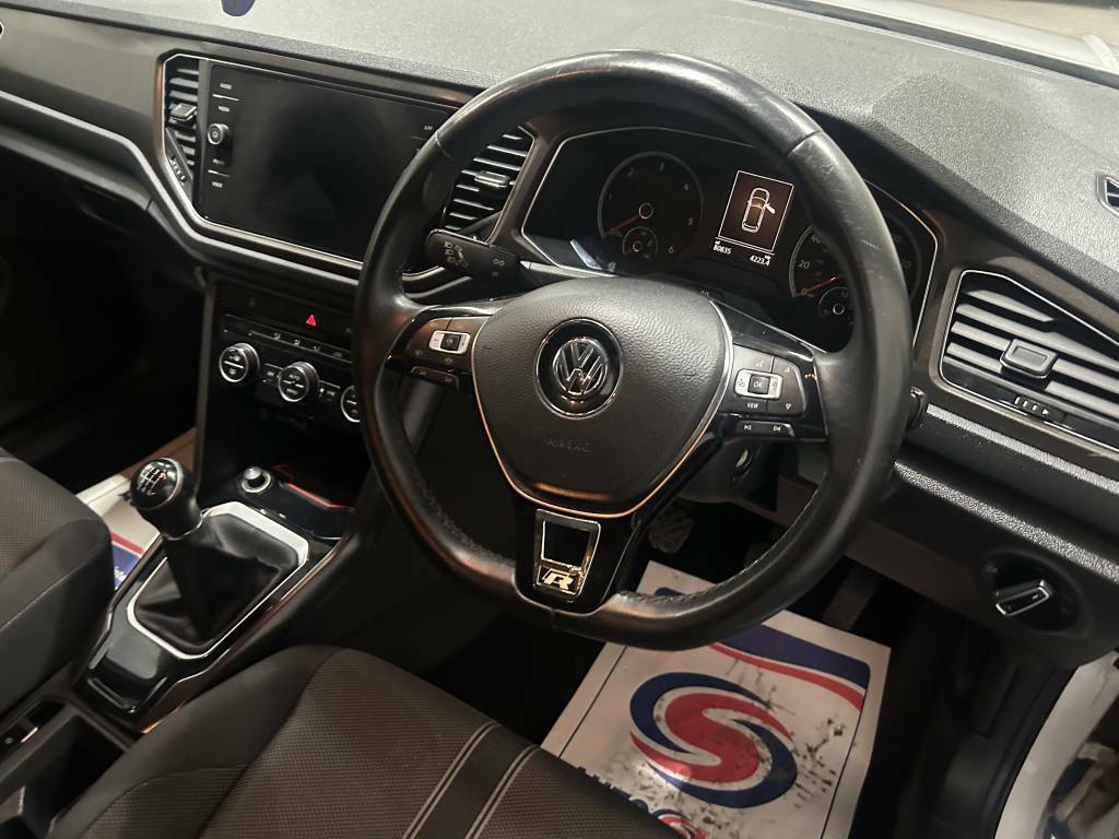 Volkswagen T-Roc Hatchback 1.6 Tdi Se White #3
