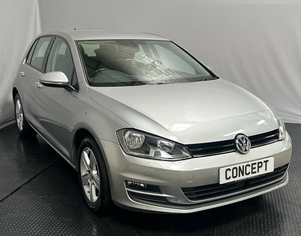 Volkswagen Golf Hatchback 1.6 Tdi 110 Match Edition Silver #2