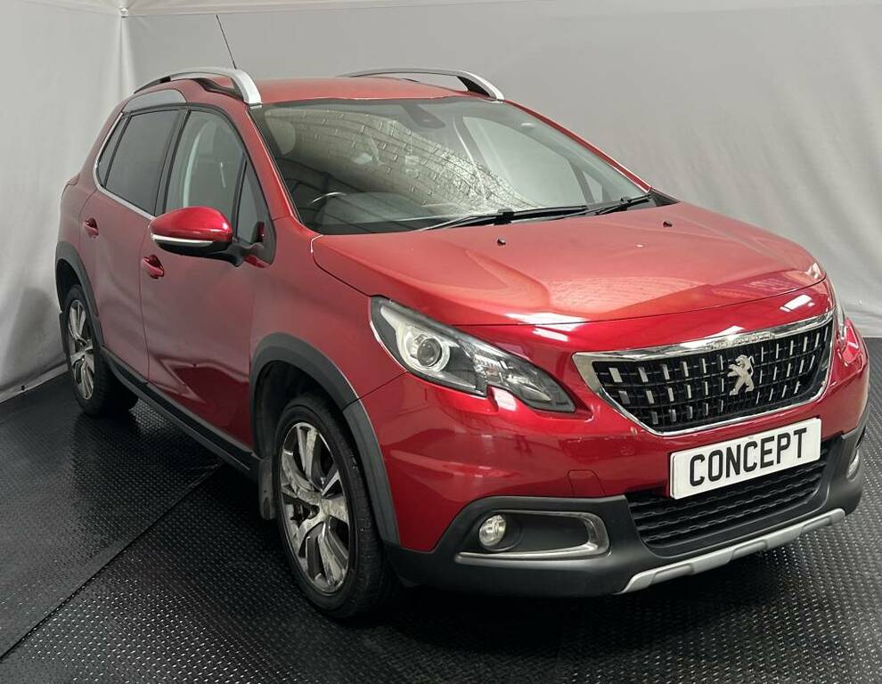 Peugeot 2008 Estate 1.6 Bluehdi 100 Allure Red #2
