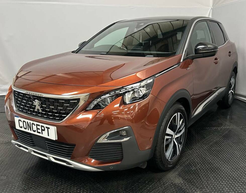 Peugeot 3008 Estate 1.6 Bluehdi 120 Gt Line Brown