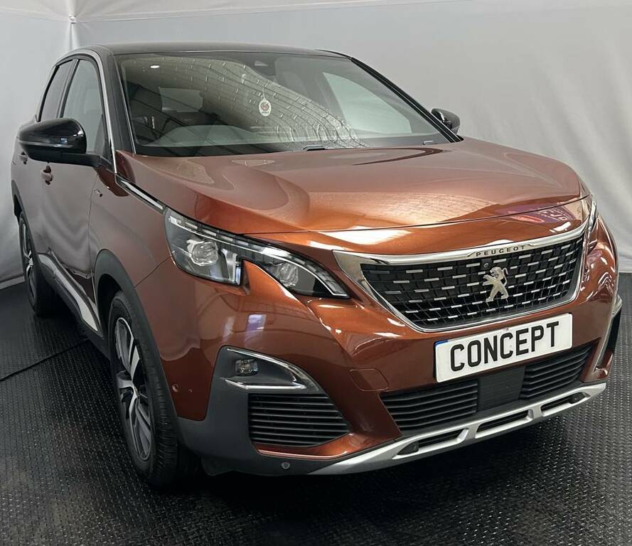 Peugeot 3008 Estate 1.6 Bluehdi 120 Gt Line Brown #2