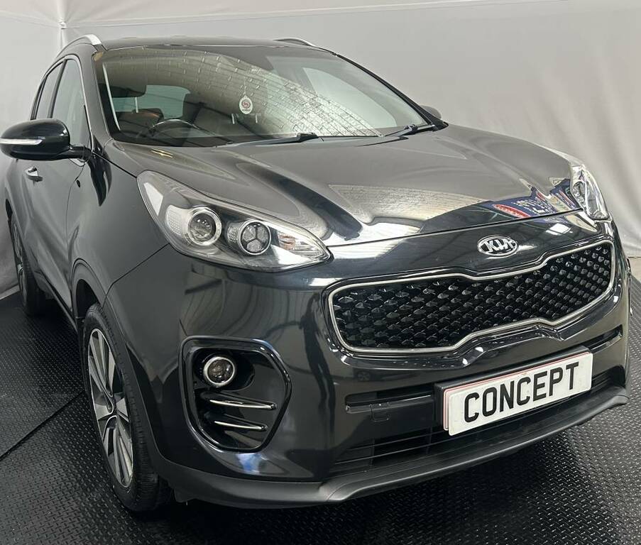 Kia Sportage Estate 1.7 Crdi Isg 3 Black #2