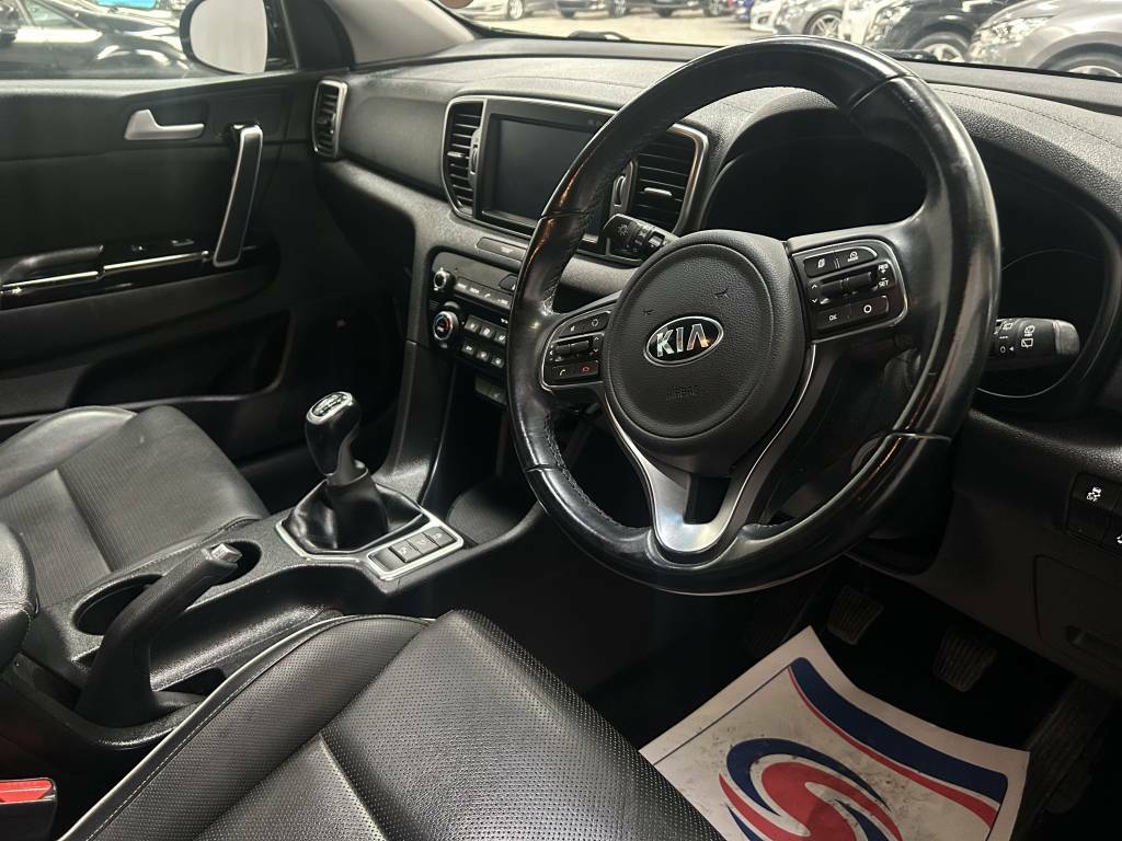 Kia Sportage Estate 1.7 Crdi Isg 3 Black #3