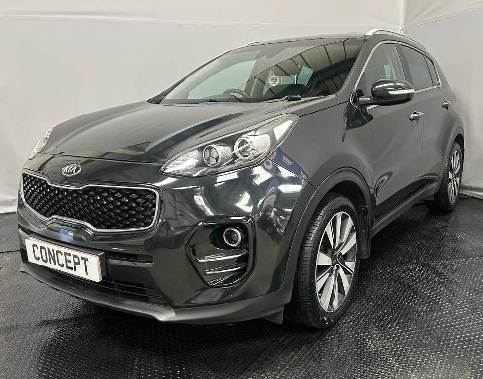 Kia Sportage Estate 1.7 Crdi Isg 3 Black