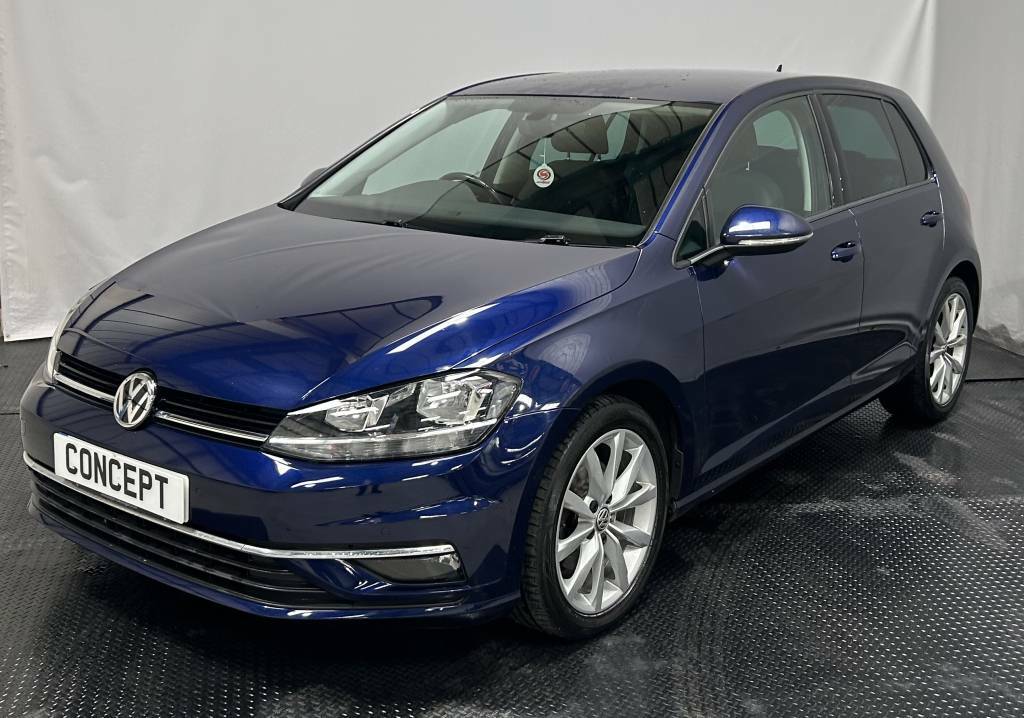 Volkswagen Golf Hatchback 1.6 Tdi Gt Blue