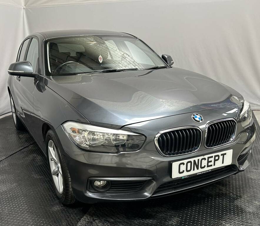 BMW 1 Series Hatchback 118D Se Grey #2