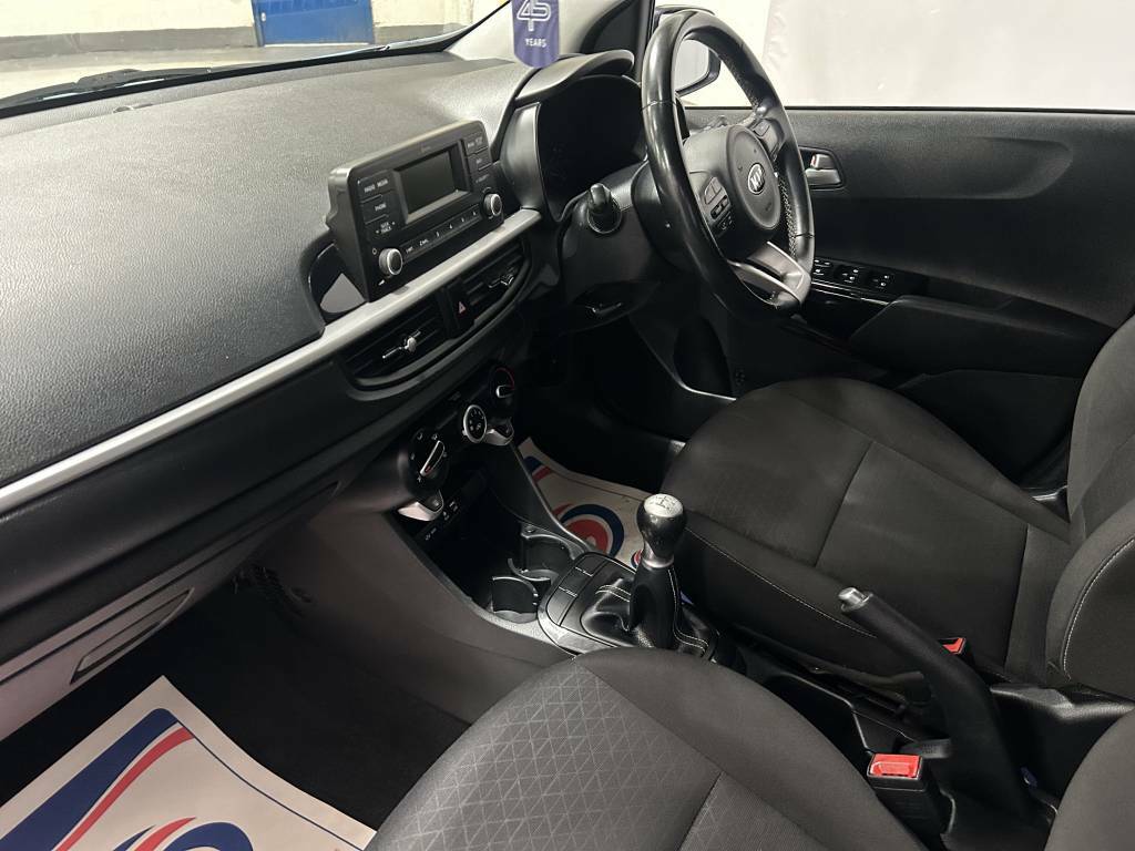 Kia Picanto Hatchback 1.0 2 Blue #4