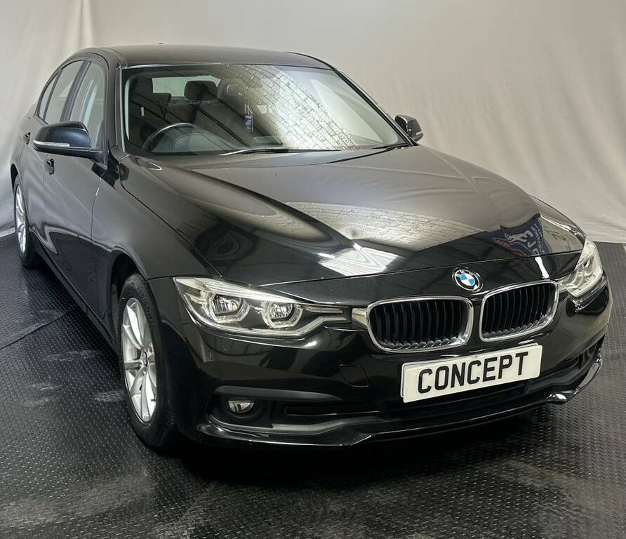 BMW 3 Series Saloon 320D Efficientdynamics Plus Black #2