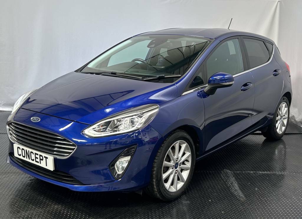 Ford Fiesta Hatchback 1.5 Tdci 120 Titanium Blue