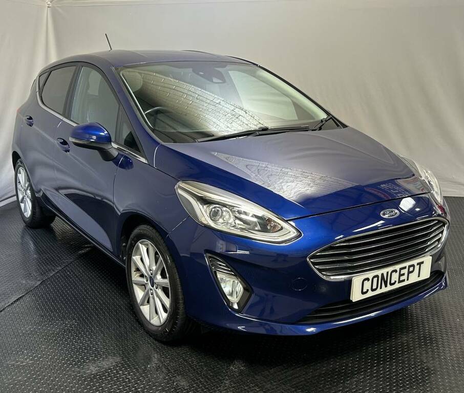 Ford Fiesta Hatchback 1.5 Tdci 120 Titanium  Blue #2
