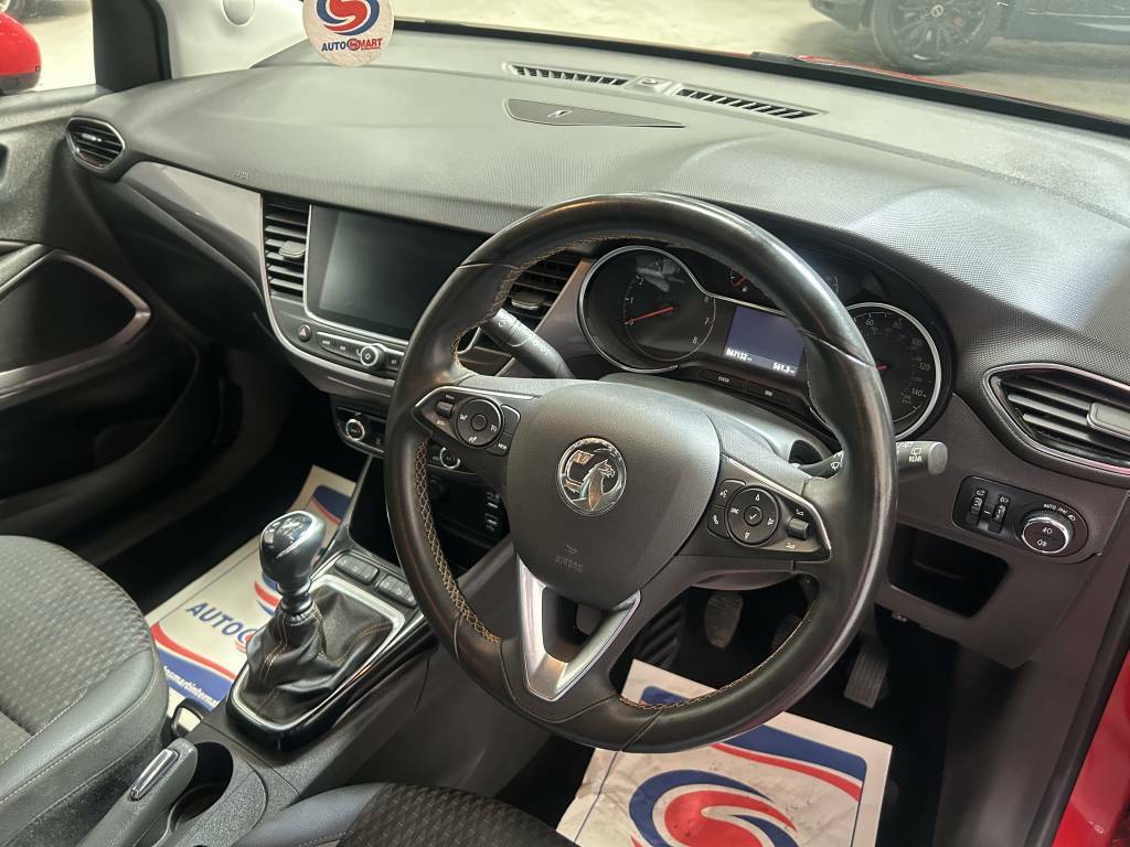 Vauxhall Crossland X Hatchback 1.2T 130 Tech Line Nav Red #3