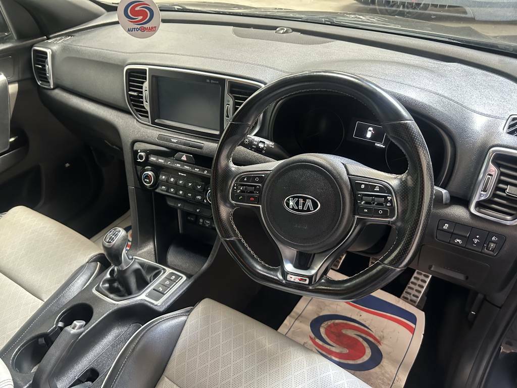 Kia Sportage Estate Special Ed 1.7 Crdi Isg Gt-line Edition Black #3